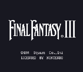 Screenshot Thumbnail / Media File 1 for Final Fantasy III (USA) [Hack by SageAcrin v1.06] (Evil Type)